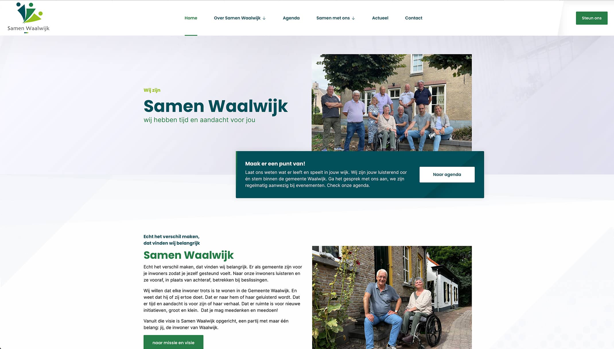 Nieuwe site Samen Waalwijk