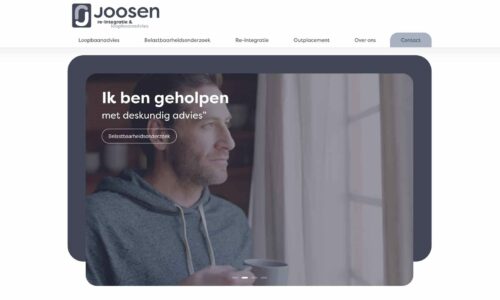 Restylen logo en nieuwe site Joosen Advies