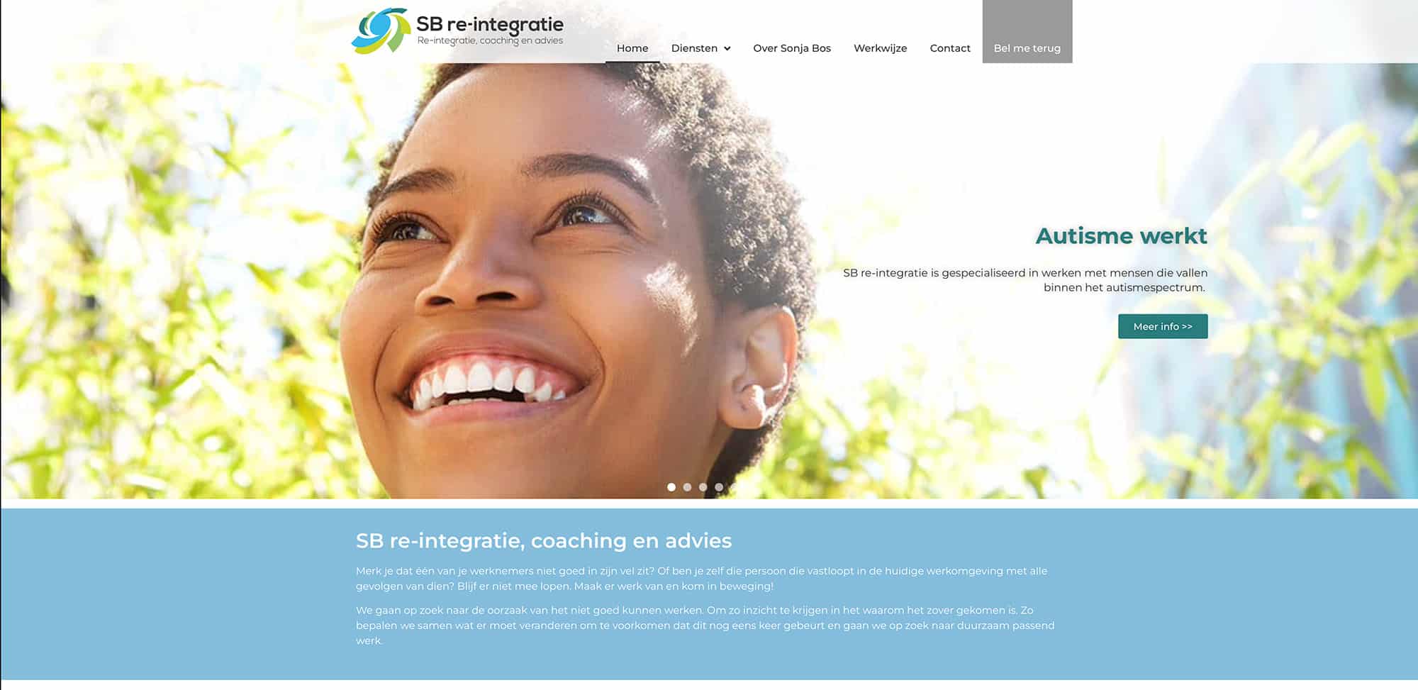 Rebranding SB re-integratie - nieuwe naam - nieuw logo - nieuwe site